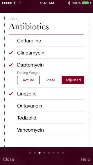 Antibiotic screen